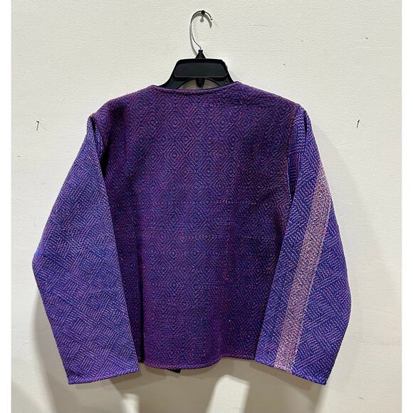 Kantha Jacket Vintage Handmade 100% cotton Patchwork Jacket Reversible Jacket - Picture 2 of 8